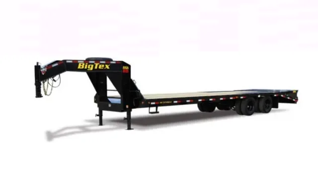 Big Tex 22GN 22,500#,TD,GN,102x 25 +5 Lo Pro,DT,MegaRamps,Black