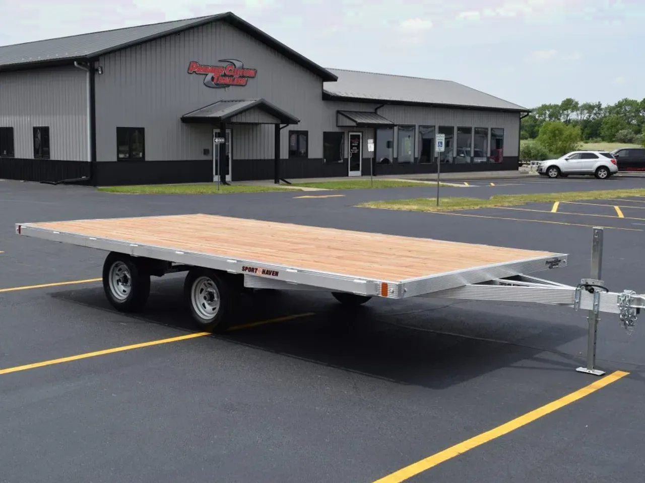 2026 Sport Haven 16' Aluminum Deck Over Trailer