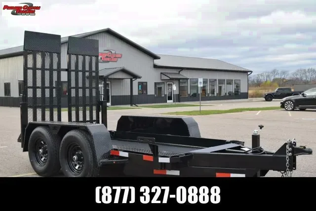 BND 5x10 SCISSOR LIFT TRAILER w/ 5200LB AXLES