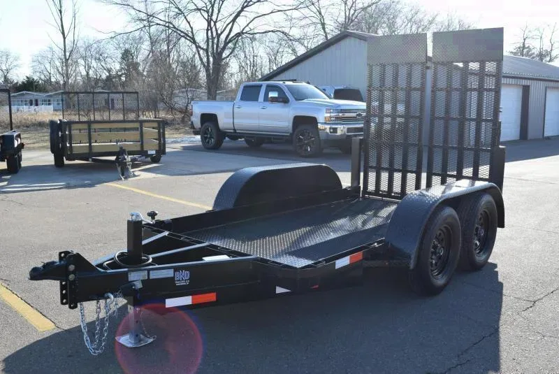 2025 BND 5x10 Scissor Lift Equipment Trailer w/ 3500lb Axles - Schoolcraft, MI