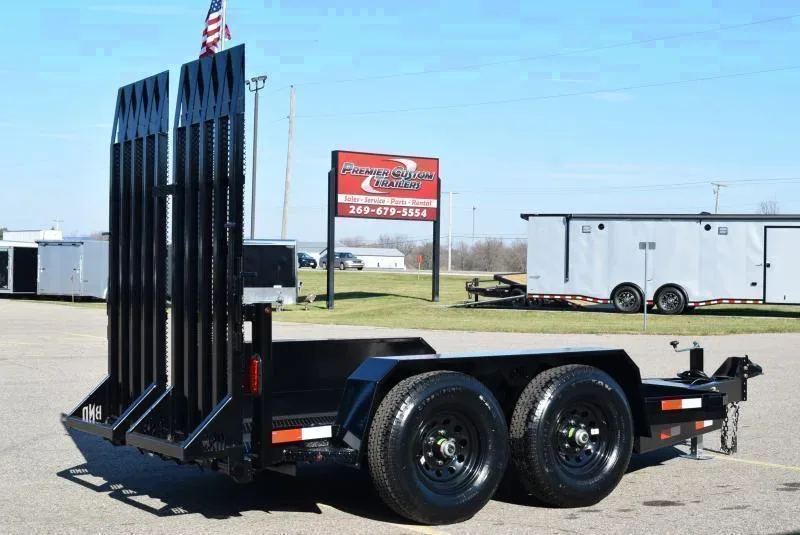 2025 BND 5x10 Scissor Lift Trailer with Tandem Axles