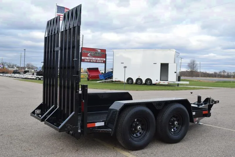 BND 5x10 SCISSOR LIFT TRAILER w/ 5200LB AXLES