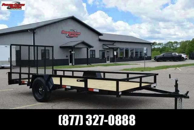 2025 BND 6x14 Utility Trailer - Black - Make an Offer!