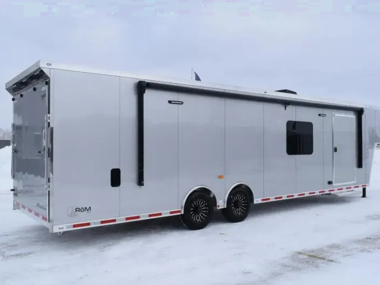 ATC 8.5x40 GOOSENECK ROM 500 RACE HAULER