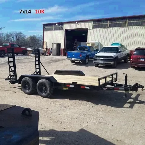 2025 MEB 7x14 Implement 10K Equipment Trailer