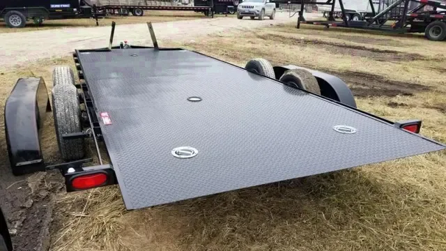 2025 7K Kwik Load Trailers 7x18 Steel Texas Rollback Open Auto Hauler / Racing Trailer