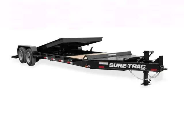 2025 Sure-Trac 7x20+6 Pro Series Beam Tilt Equipment Trailer 22K - Offer Welcome