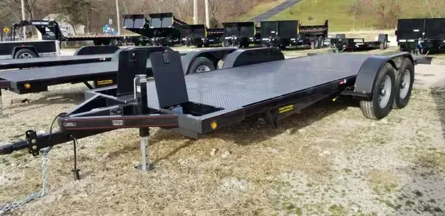 2025 12K Kwik Load Trailers 7X20Heavy Duty Steel Texas Rollback Auto Hauler r / Racing Trailer