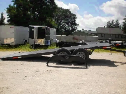 2025 10K KWIK LOAD TRAILERS 7x20 Steel Texas Rollback Auto Hauler Trailer / Racing Trailer