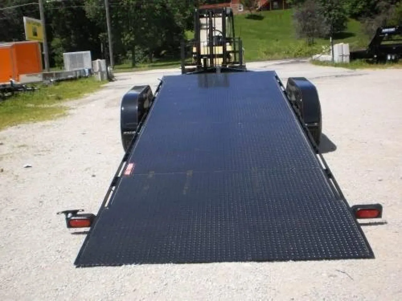 2025 10K KWIK LOAD 7x20 Steel Texas Rollback Auto Hauler Trailer Car / Racing Trailer