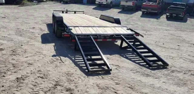 2025 Sure-Trac 7x20 Wood Deck Equipment Trailer 14K