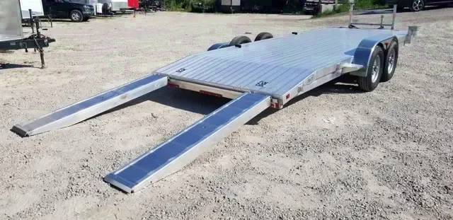 2025 R&R 7x20 All Aluminum Open Deck Auto Hauler 7k Car / Racing Trailer