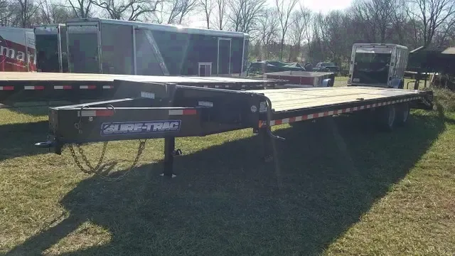 2025 Sure-Trac 8.5x25+5 Heavy Duty Equipment Trailer - Make Offer