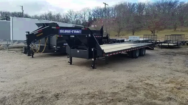 2025 Sure-Trac 8.5x25 Low Profile Gooseneck Deckover Trailer - Make Offer