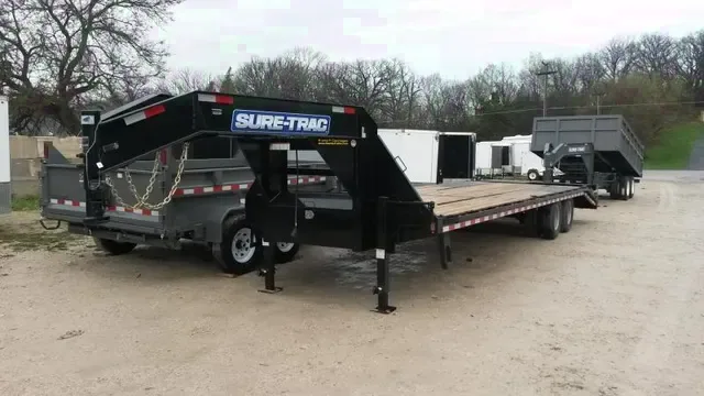 Your Offer Invited: 2025 Sure-Trac 8.5x30 Heavy Duty Gooseneck Equipment Trailer