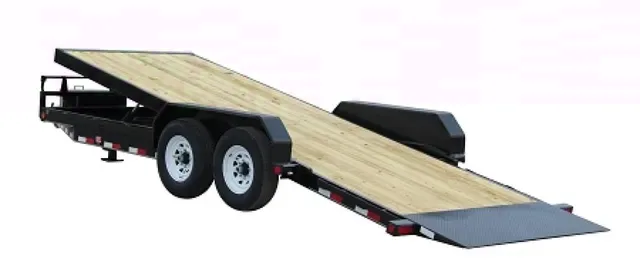 22ft Powered Full Tilt  Equipment Trailer
