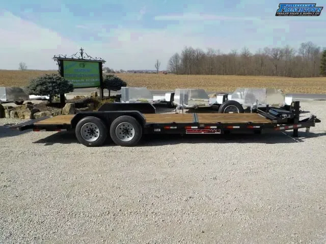 2025 Trailerman 7 x 16 Equipment Trailer for Heavy Hauling