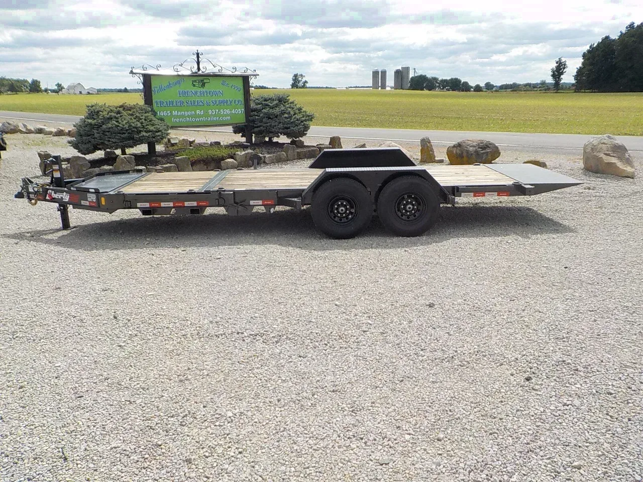 11795 - 2026 Liberty LT14K83X20SPB8WF HEAVY DUTY TILT BED Tilt Deck Trailer