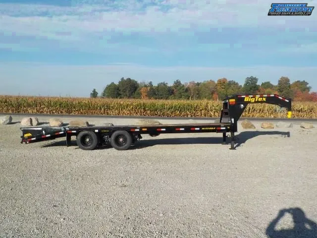 2025 Big Tex 22GN-20BK + 5 Heavy-Duty Equipment Trailer