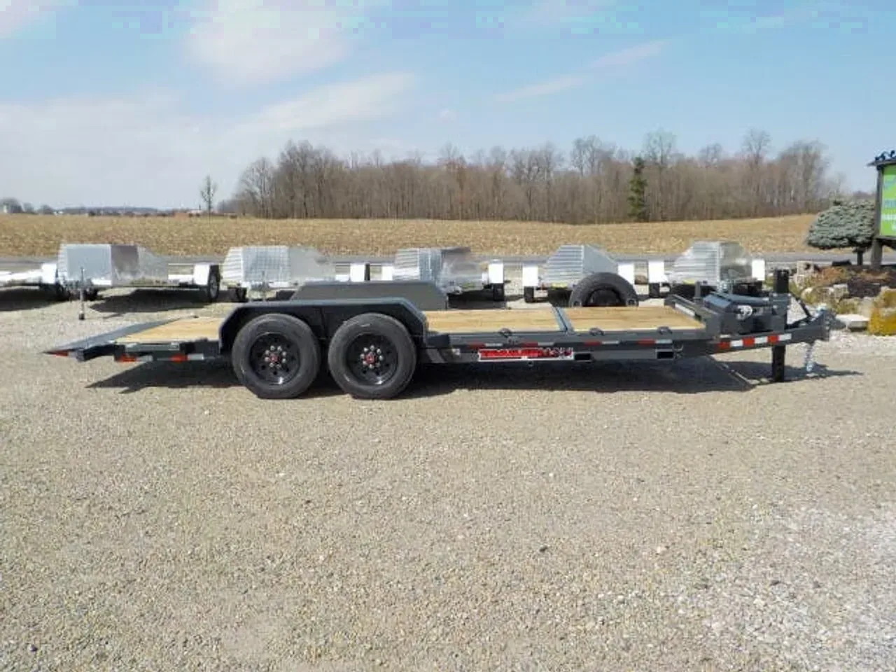 11275 - 2024 Trailerman Trailers T83164CT-B-160 Tilt Deck Trailer