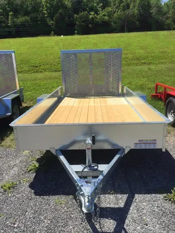 Silver 12ft Utility Trailer