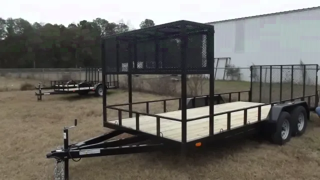 20FT BUMPER PULL LANDSCAPE TRAILER
