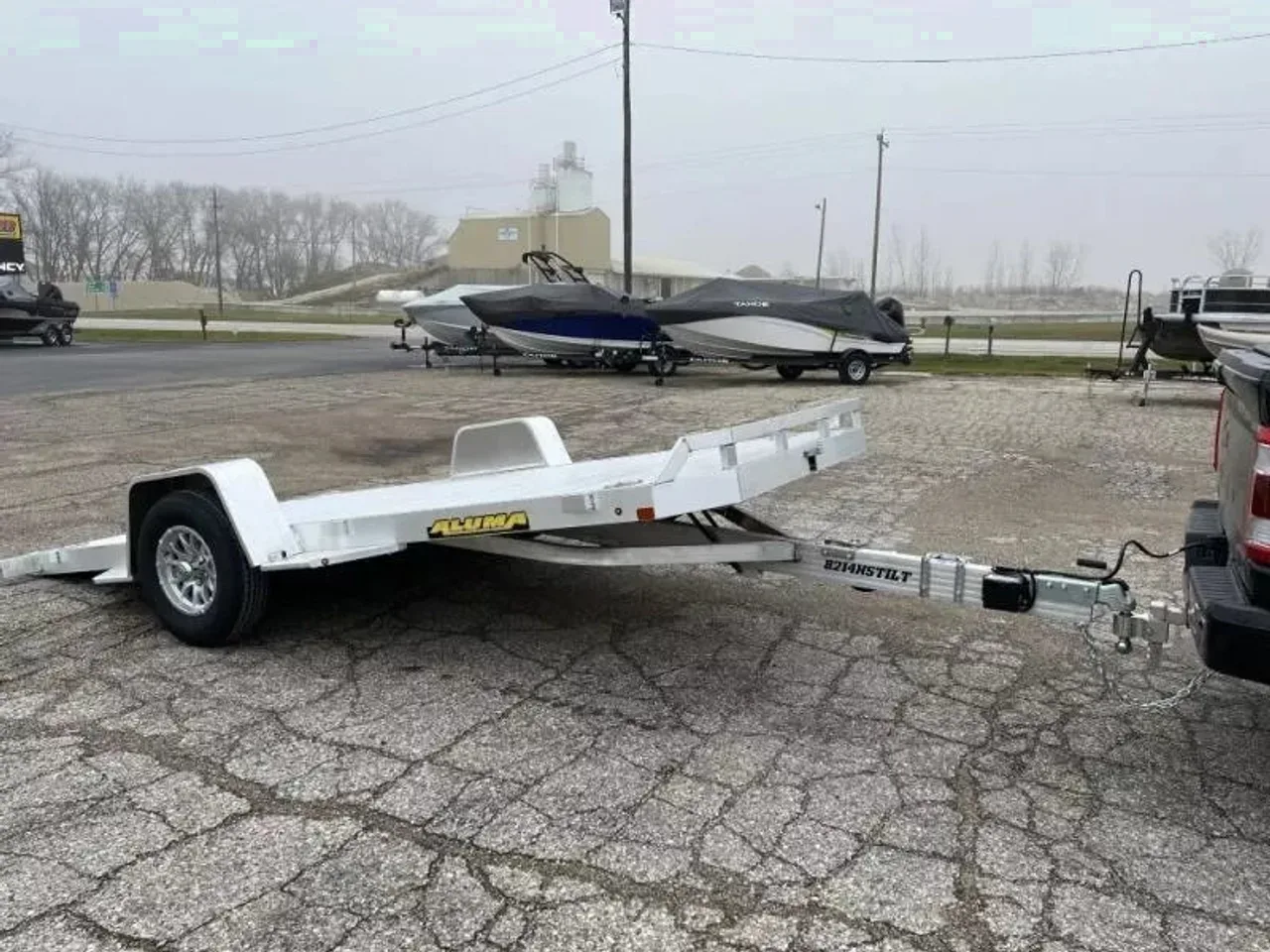 2026 Aluma 8214HSTilt Tilt Trailer