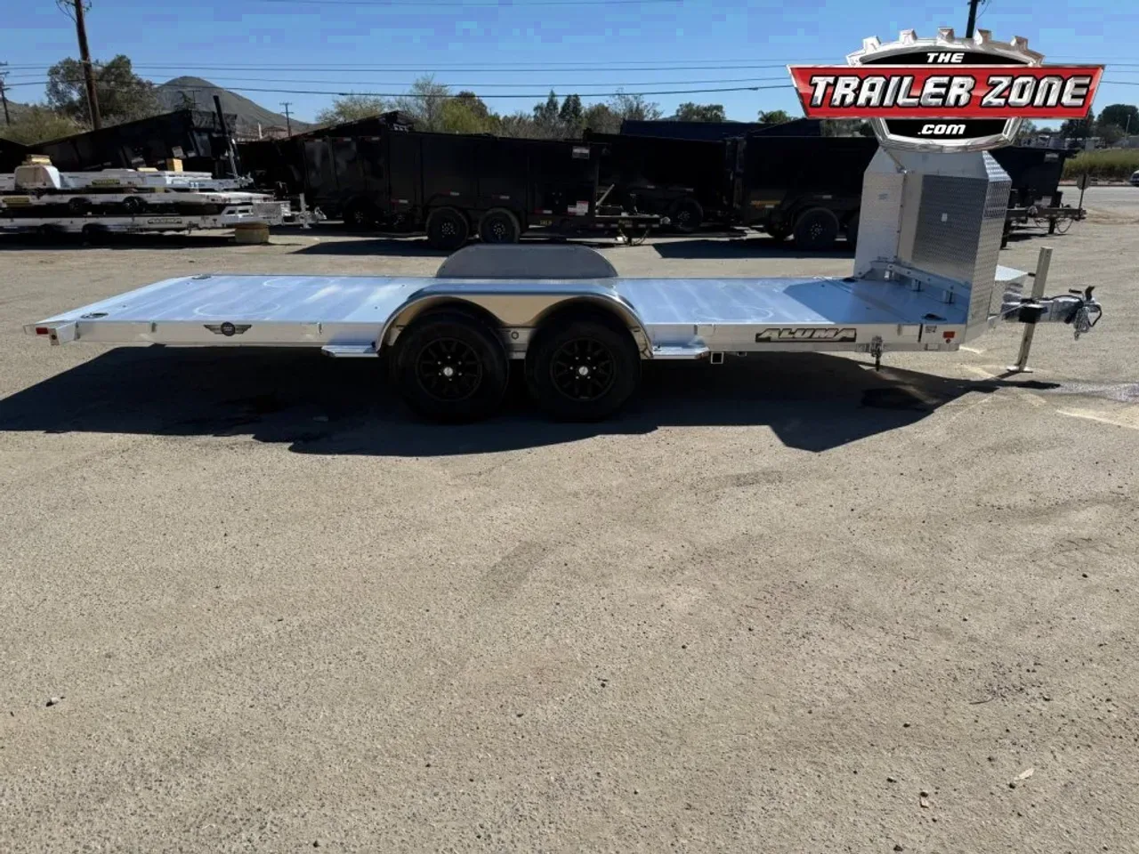 2027 Aluma 8218TILT-ANV Tilt Trailer