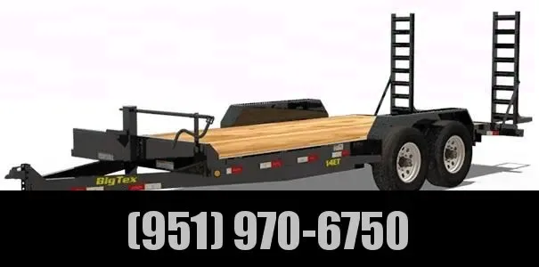 New 2025 Big Tex 7x18 Equipment Trailer – Your Offer is Invited!