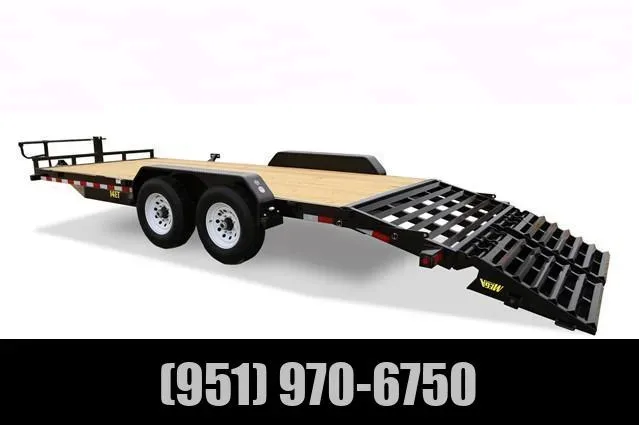 2025 Big Tex 7x20 Equipment Trailer with Mega Ramps