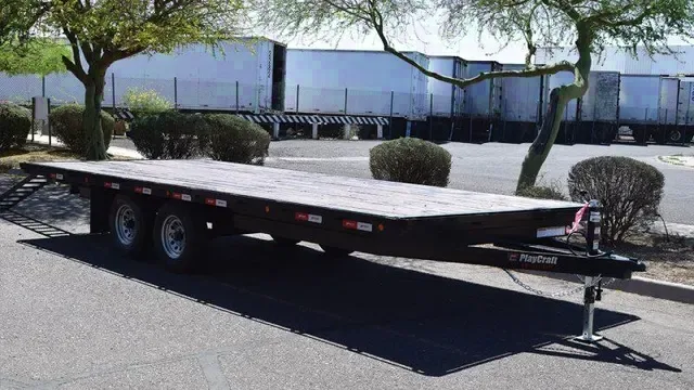 2025 Playcraft 8.5x20 Flatbed Trailer - Make Offer
