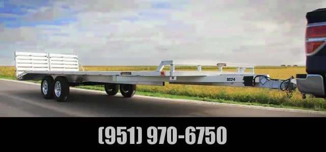 2025 Aluma 8.5x20 Deckover Utility Trailer