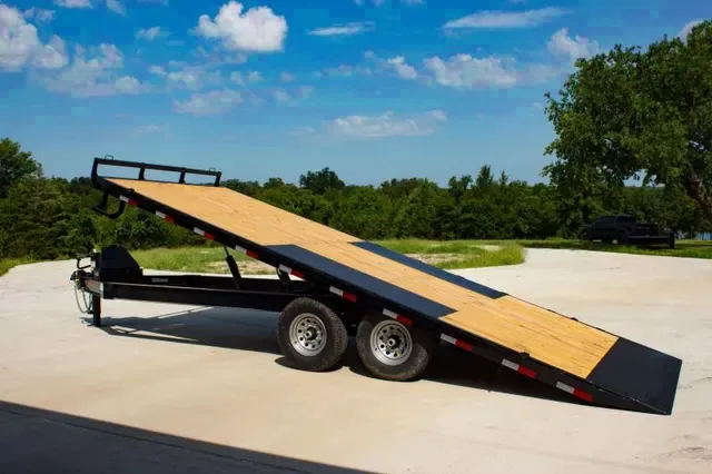 20ft Black Full Tilt Bed  Utility Trailer