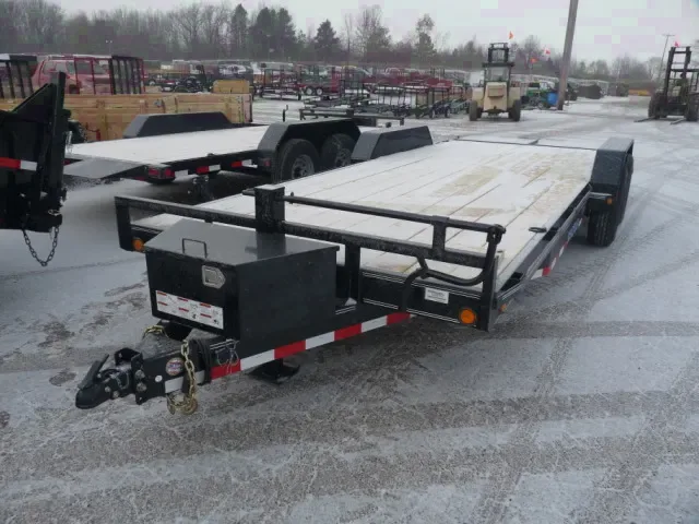 22ft Equipment Trailer w/Toolbox