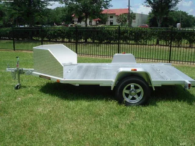 10ft Open Motorcycle Trailer