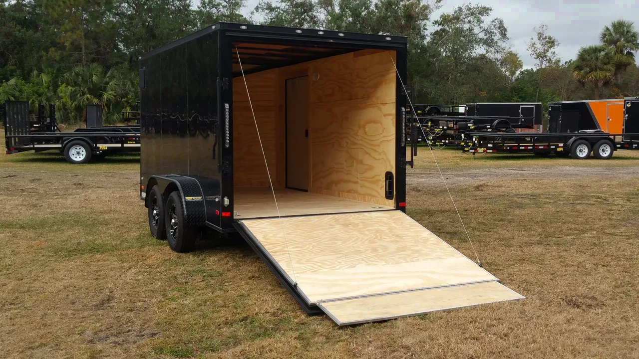 Blackout 12ft TA Motorcycle Hauler