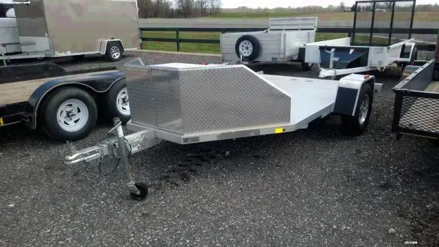 10FT ALL ALUMINUM MOTORCYCLE TRAILER