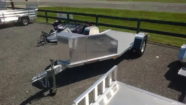 All Aluminum 10ft Motorcycle Hauler