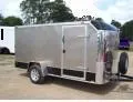 TWO TONED 10FT SINGLE AXLE MOTORCYCLE TRAILER