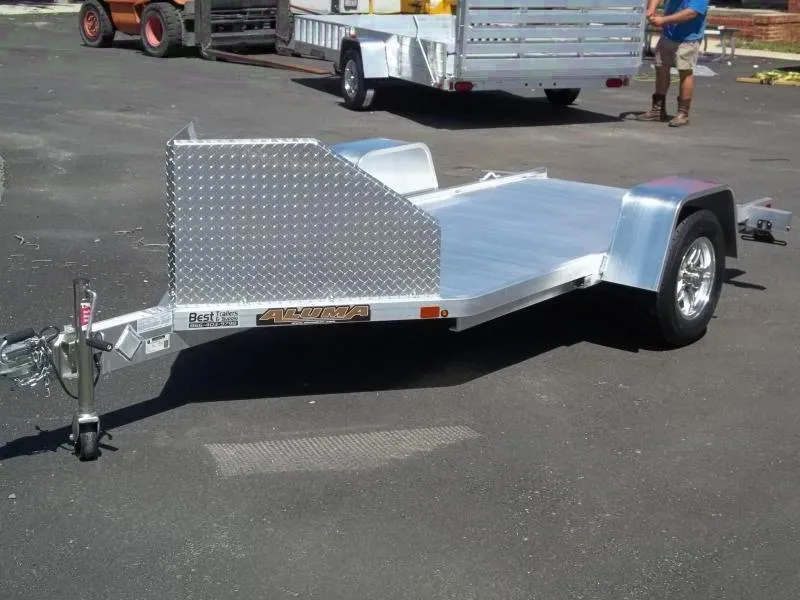 2025 Aluma 4.5 x 10 Motorcycle Trailer - Bonaire, GA