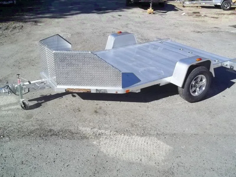 2025 Aluma 6.5x12 Double Motorcycle Trailer - Make Offer