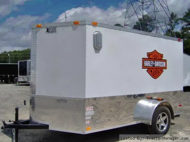 2025 Enclosed Motorcycle Trailer 6x10 - Make an Offer