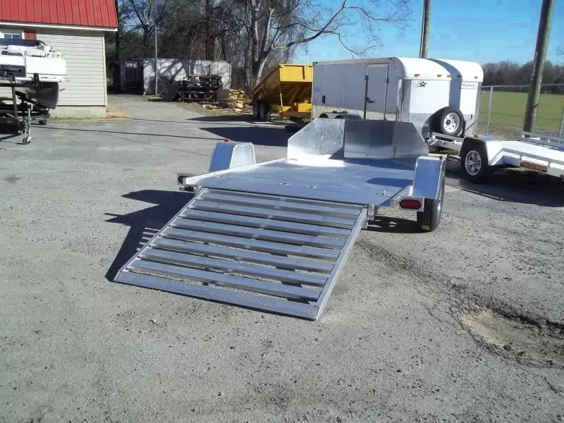 2025 Aluma 6x12 Double Motorcycle Trailer - Bonaire, GA