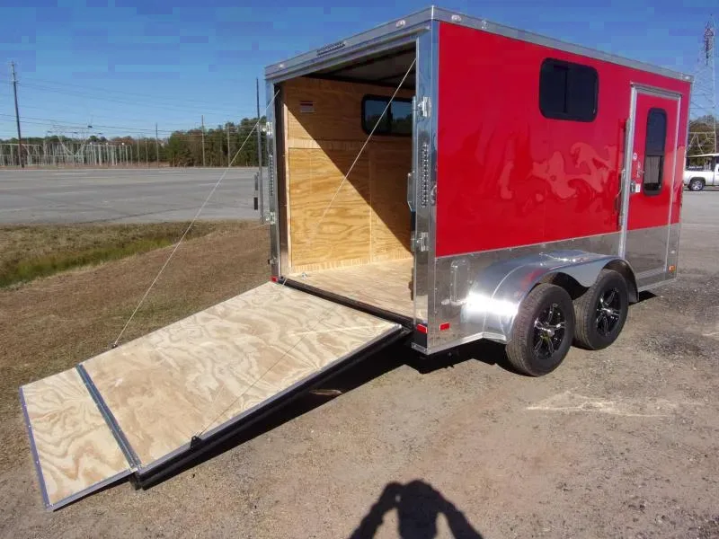 2025 Covered Wagon 7x12 Motorcycle Trailer - Bonaire, GA