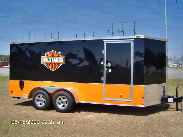 2025 Cynergy 7x16 Enclosed Motorcycle Trailer - Make Offer