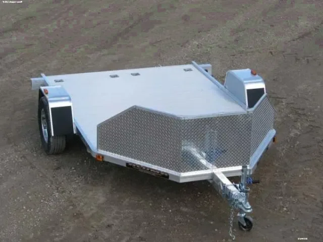 10ft Motorcycle Trailer w/Tailgate