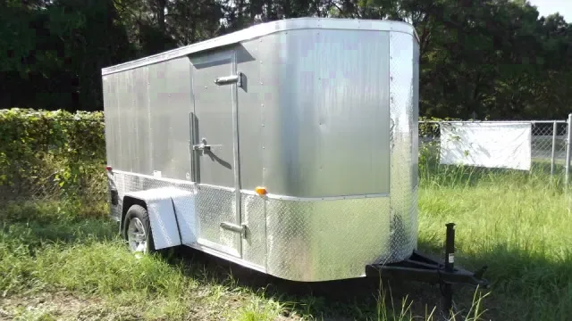 10ft SA Motorcycle Trailer w/ E-track