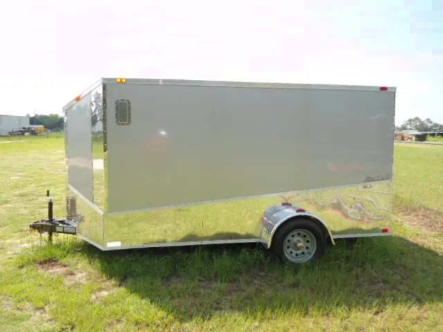 Silver Motorcycle Trailer 12ft SA