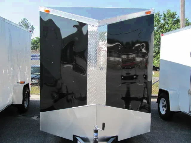12ft Slant V-nose Motorcycle Hauler
