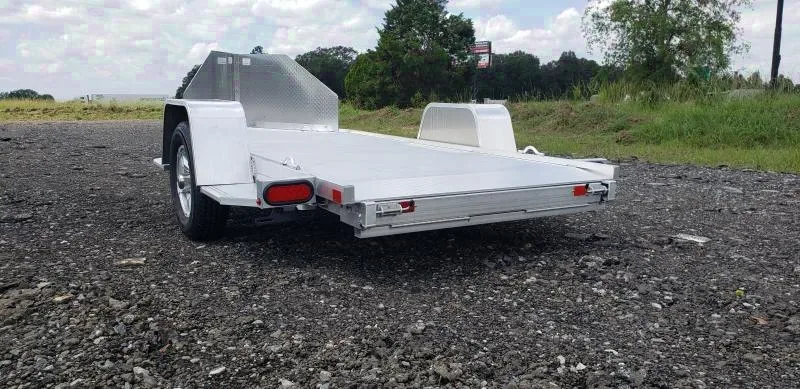 2025 Aluma MC10 4.5x10 Single Motorcycle Trailer